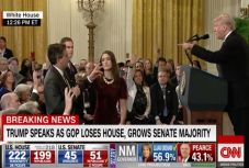 Botrány övezi Trump választások utáni sajtótájékoztatóját