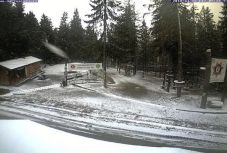 FRISSÍTVE - Elérte az országot a hideg légáramlat, Gyilkostón is sűrűn havazik