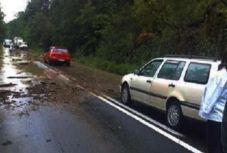 Balesetveszélyessé vált a 7-es számú országút Arad megyei szakasza