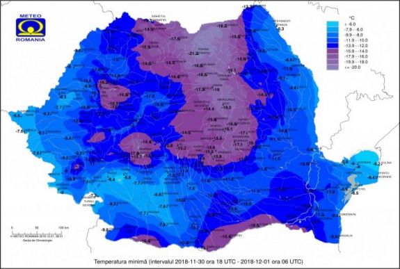 Fogvacogtató hidegre ébredt az ország a centenárium napján