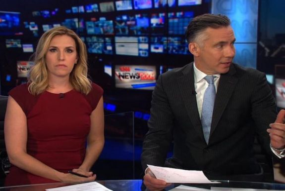 Bombafenyegetés miatt élő adás közben kiürítették a CNN New York-i irodáit