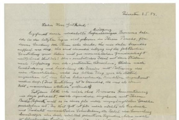 Hatalmas összegért kelt el Einstein legendás levele