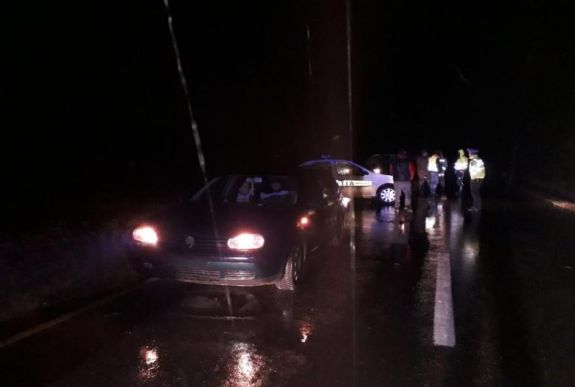 Gépkocsi ütött el egy medvét Bürkösnél