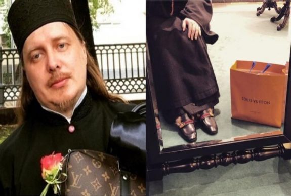 Gucci cipők és Louis Vuitton táskák miatt került bajba egy orosz pap