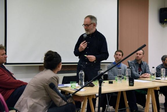 Posztfasizmus, kommunizmus, államkapitalizmus – Tamás Gáspár Miklóst ünnepelték Kolozsváron