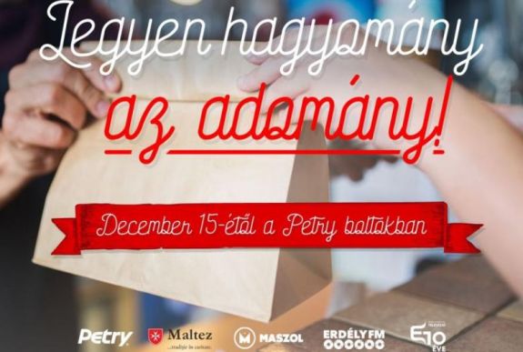 Legyen hagyomány az adomány: elindult a gyűjtés!