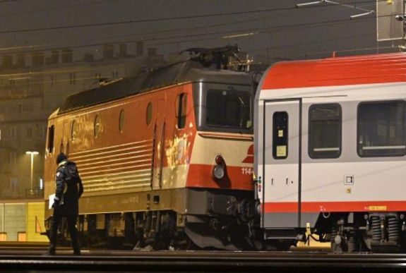 Kisiklott egy vonat a bécsi főpályaudvarnál
