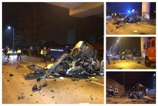 Roncshalmazzá vált a gépkocsi, meghalt a fiatal sofőr