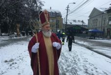 Szent Miklóst kapták lencsevégre Gyergyóban