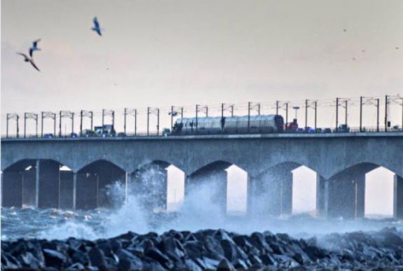 Súlyos vonatbaleset történt Dániában