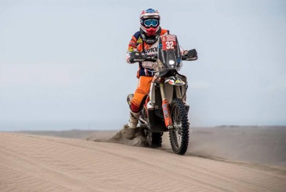 Dakar-rali: Gyenes Emánuel már 38. az összetett táblázaton