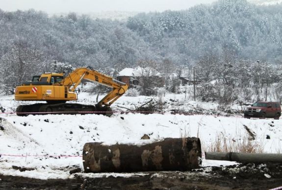 A falurombolás szimbóluma: épül az Összetartozás Temploma Bözödújfaluban