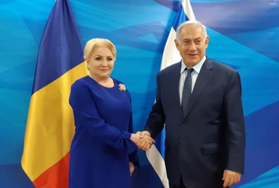 Benjamin Netanjahuhoz látogatott Viorica Dăncilă
