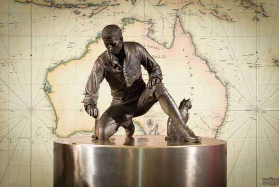 Megtalálták Ausztrália elnevezőjének földi maradványait