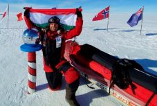 Rakonczay Gábor az első magyar, aki elérte a Déli-sarkot