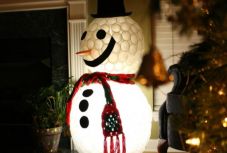 Műanyag pohárból hóember: így készítse el