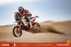 Dakar-rali: Gyenes Emánuel az 50. helyen zárta a hetedik szakaszt