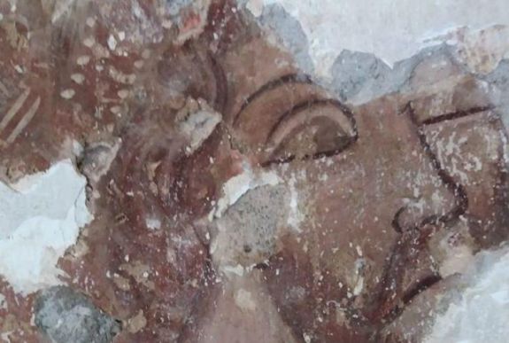 Egyedülálló falfestmény került napvilágra a marosvásárhelyi Vártemplomban