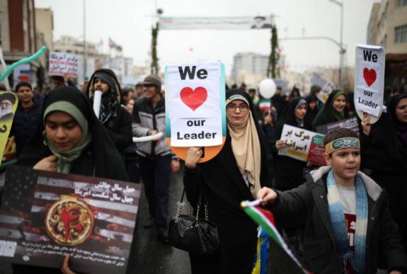 Az iszlamista forradalom 40-ik évfordulóját ünnepelték Iránban