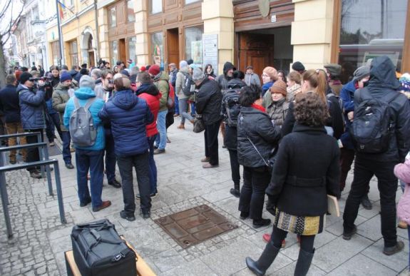 A Magyar Tudományos Akadémia mellett álltak ki kolozsvári magyarok