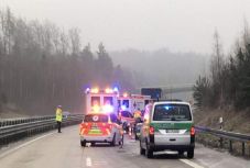 A német rendőrök szeme előtt halt meg a román kamionos