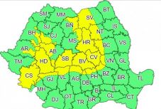 Sárga jelzésű hóriadó lesz Erdélyben hétfő estétől