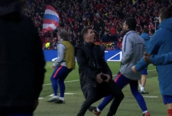 Olcsón megúszta Diego Simeone a gyomorforgató gólörömöt