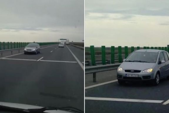 A forgalommal szemben hajtott a Nagylak–Arad autópályán