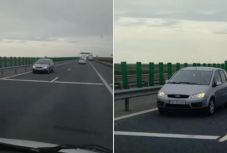 A forgalommal szemben hajtott a Nagylak–Arad autópályán