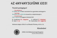 „Ma fébét kaptam magyarból” – kampányt indított a CEMO