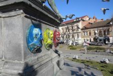 Lebontaná a Szabadság-szobrot az aradi Noua Dreaptă