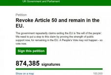 Százezrek követelik a Brexit leállítását Nagy-Britanniában