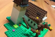 Lego-makett is készült a nyárádszentlászlói unitárius templomról