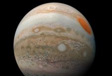 Látványos kép készült a Jupiter viharairól