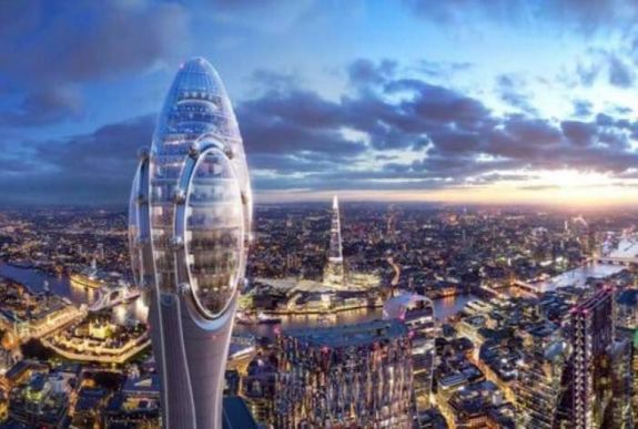 Ez lesz London második legmagasabb épülete
