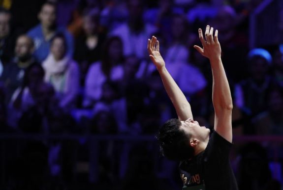 Asztalitenisz-vb: sorozatban harmadszor Ma Lung a férfi egyes bajnoka