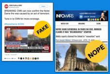 „A bevándorlók a tettesek!” – beindult az álhíripar a Notre-Dame tragédiája után