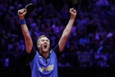 Asztalitenisz-vb: a címvédő Ma Lung és a svéd Mattias Falck a férfi egyes döntőjében