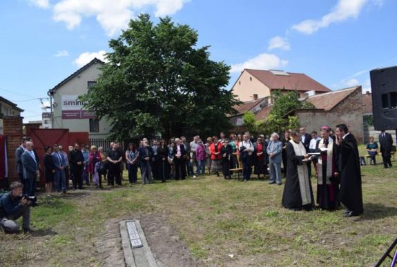 Letették az új stúdiószínház alapkövét Szatmárnémetiben