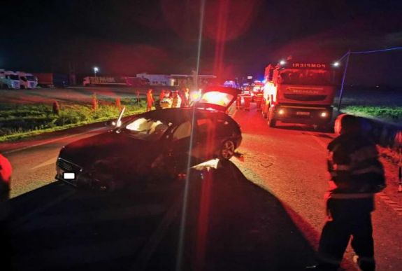 Kilencen kerültek kórházba a Szatmár megyei baleset után