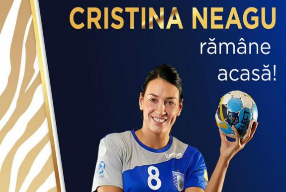 Cristina Neagu szerződést hosszabbított a Bukaresti CSM-vel
