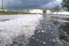 Tíz perc alatt jégtakaróba borult Dâmboviţa megye