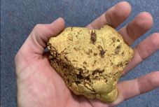 Másfél kilós aranyrögöt talált egy ausztrál hobbikutató