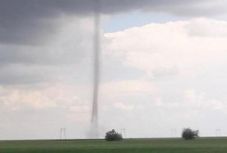 Újabb tornádót filmeztek Romániában