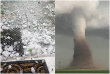 FRISSÍTVE - „Nagyidő”: jégeső pusztít és tornádóriadó van Erdélyben