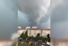 Tojásnyi jégdarabok potyogtak a Zilahon átvonuló szupercellából