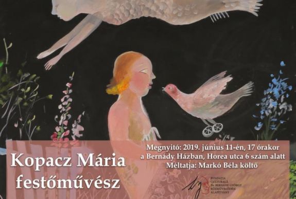 Kopacz Mária tárlatát mutatják be Marosvásárhelyen