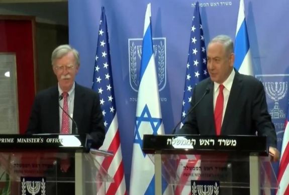 Irán elleni lépésekről tárgyal Jeruzsálemben John Bolton amerikai nemzetbiztonsági tanácsadó