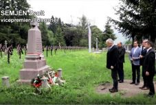 Semjén Zsolt az úzvölgyi temetőben: egy nagykorú nemzet nem lehet halottgyalázó