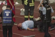 Labdarúgás: botrányos véget ért az élvonalbeli tagságért rendezett osztályozó